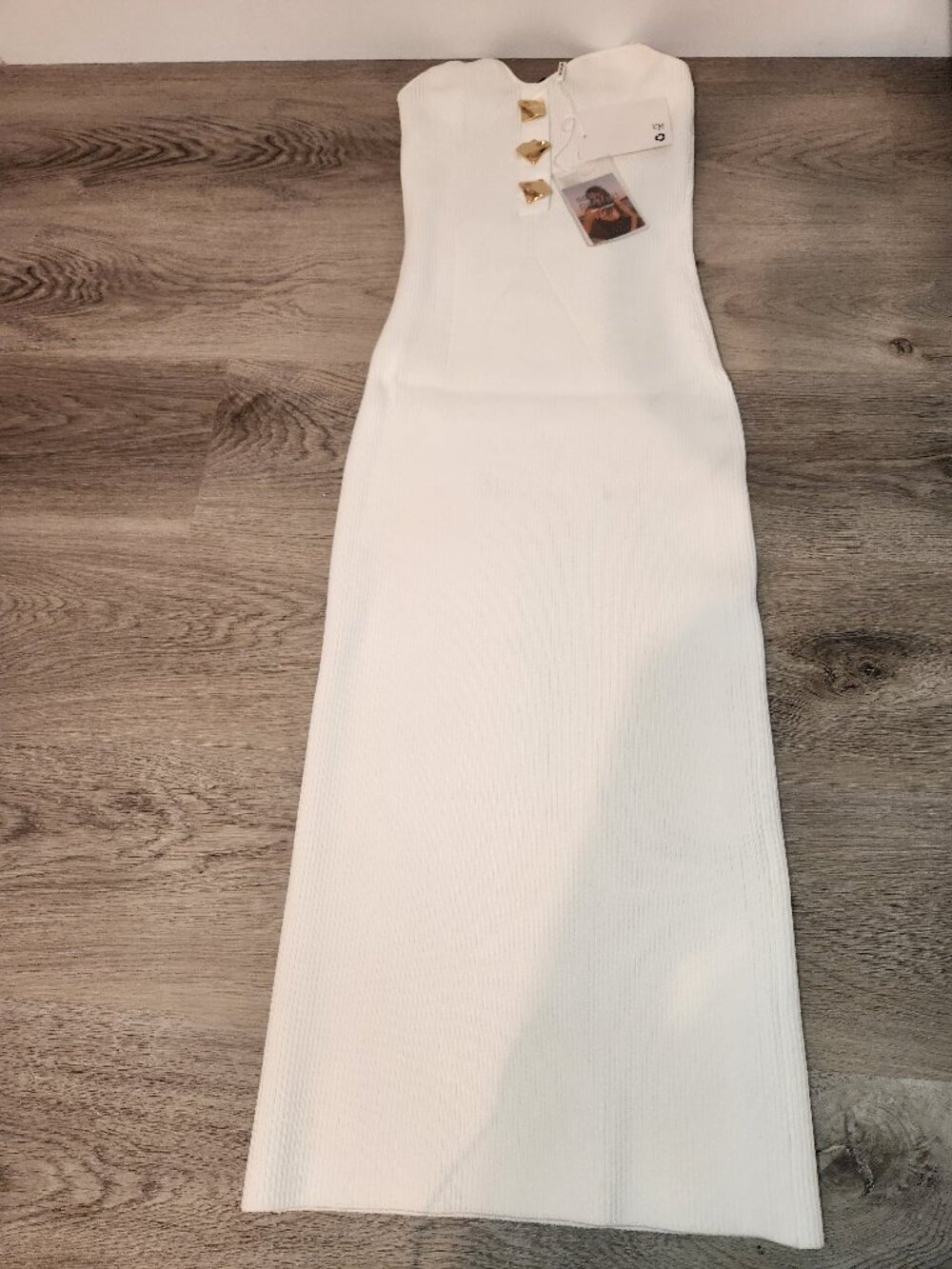 Self Portrait knit midi dress